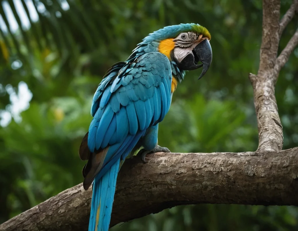 El gran Guacamayo Azul