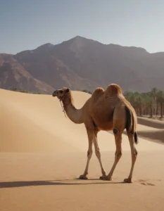 alimentación de los camellos