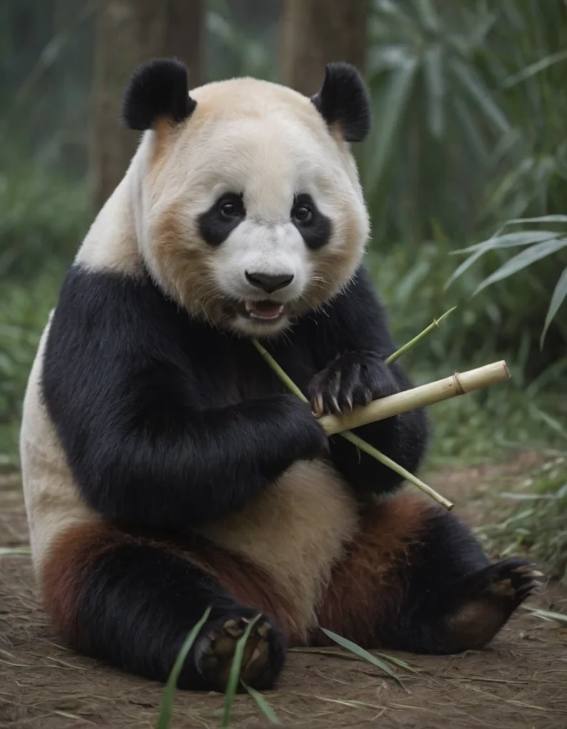 curiosidades del oso panda