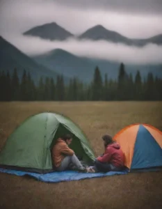 dormir cómodo durante los días de camping