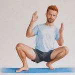 yoga antes de dormir en la cama