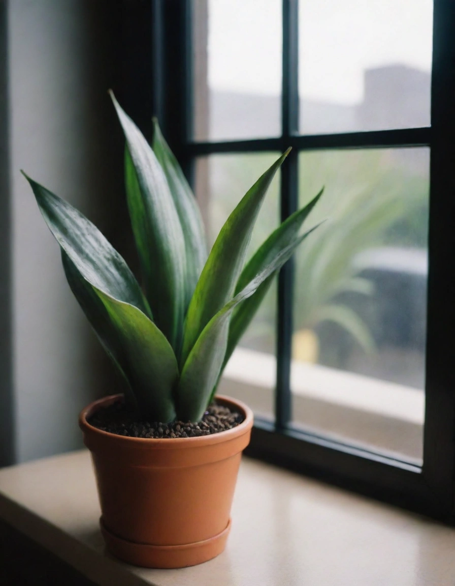 Cómo es la planta lengua de suegra