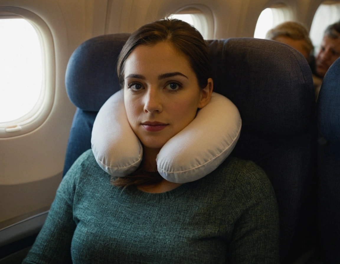 almohada cervical de viaje