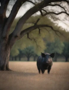 cerdo ibérico negro de bellota