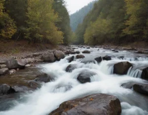 significado de soñar con mucha agua en movimiento