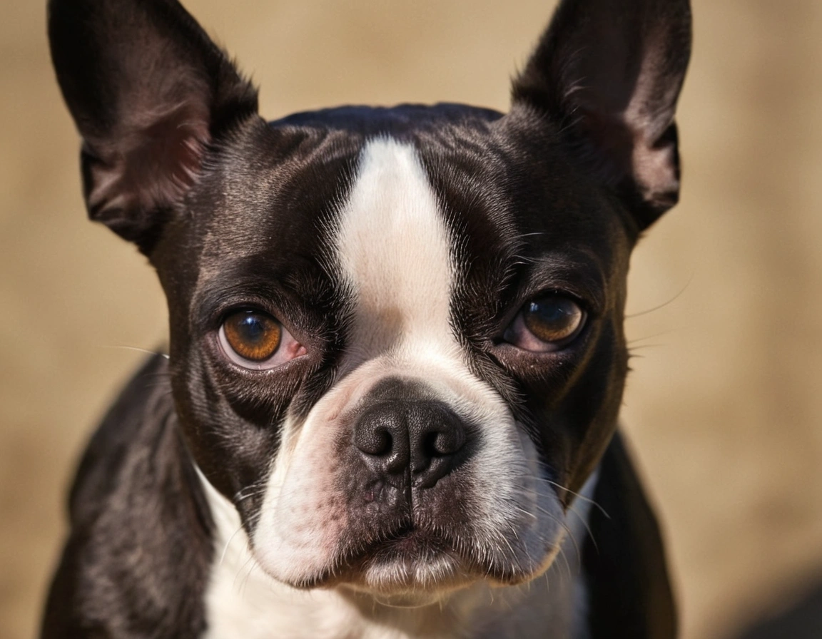 Boston Terrier Perro ideal compañero leal y cariñoso