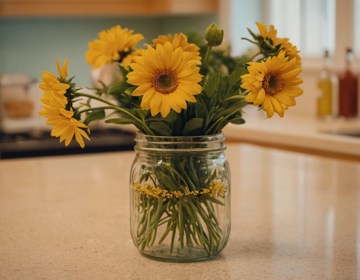 dejar flores sin agua durante la noche