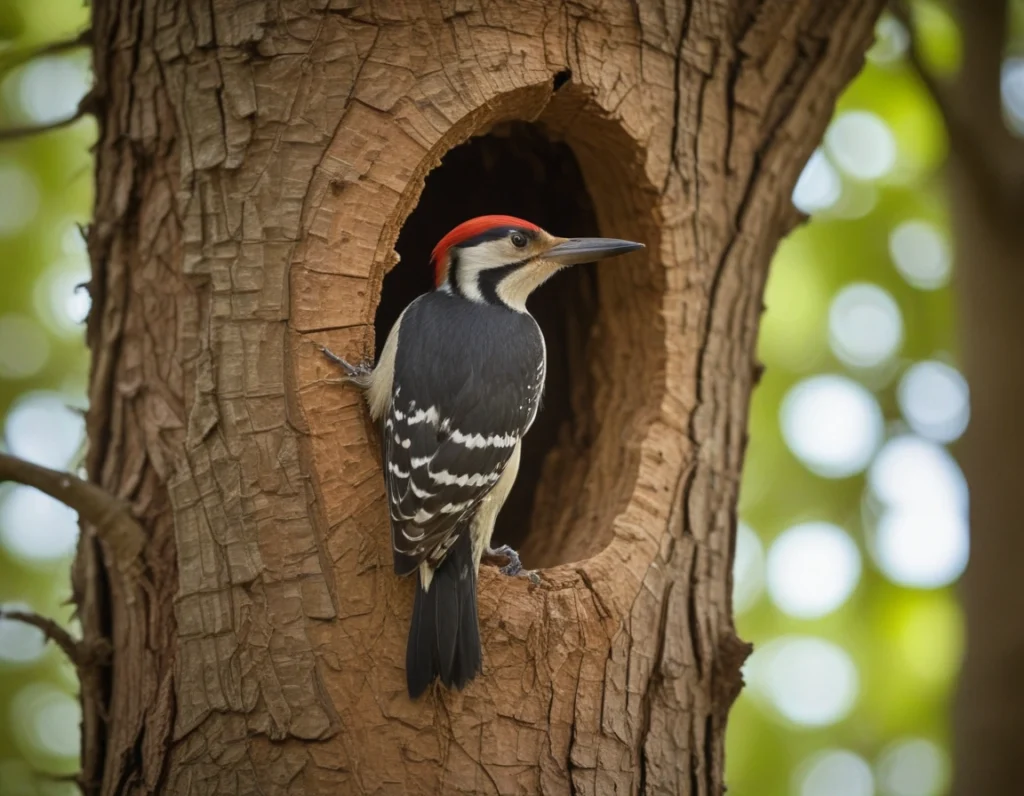 pajaro carpintero y donde vive en Espana